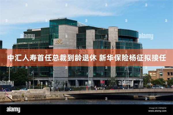 中汇人寿首任总裁到龄退休 新华保险杨征拟接任