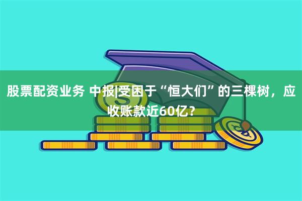 股票配资业务 中报|受困于“恒大们”的三棵树，应收账款近60亿？