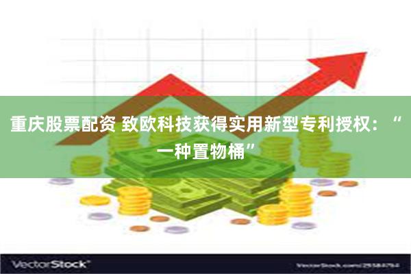 重庆股票配资 致欧科技获得实用新型专利授权：“一种置物桶”