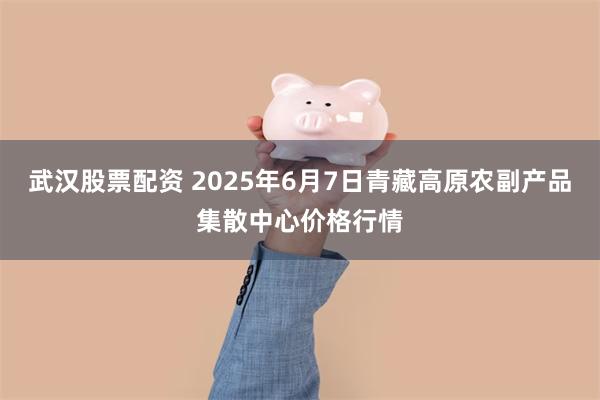 武汉股票配资 2025年6月7日青藏高原农副产品集散中心价格行情